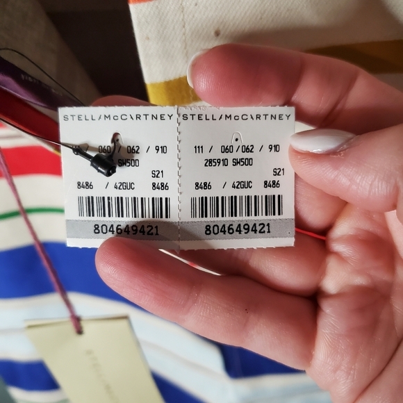 NWT Stella McCartney button back silk top size 42 - Picture 11 of 15